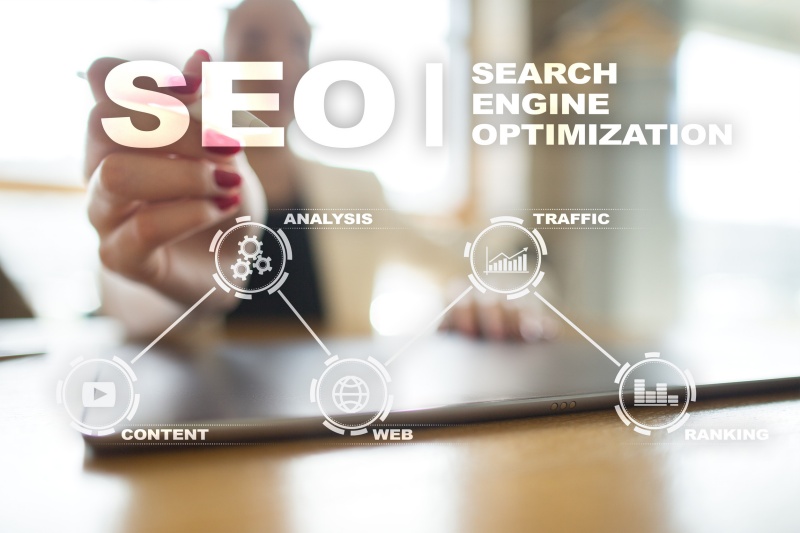 Google Search Console dashboard showing SEO performance metrics and crawl data