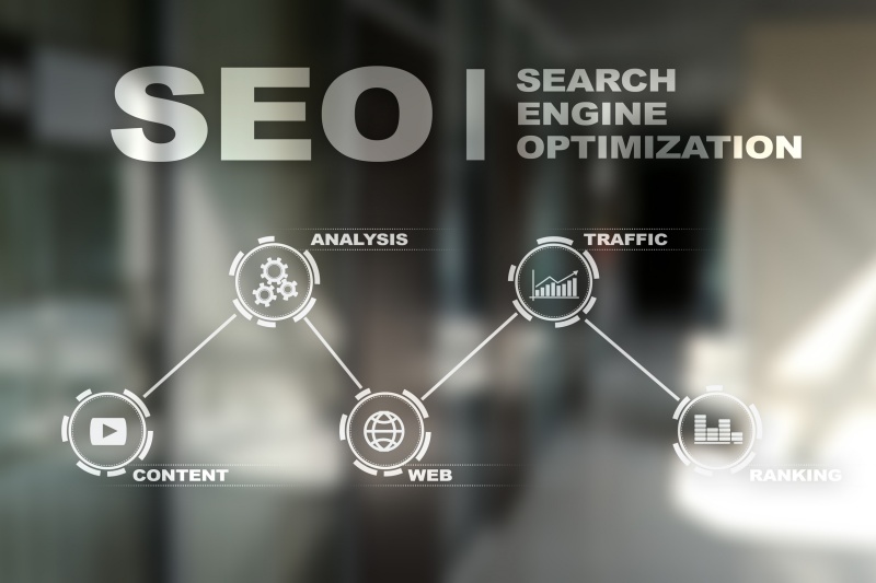 Google Search Console dashboard showing SEO performance metrics and crawl data