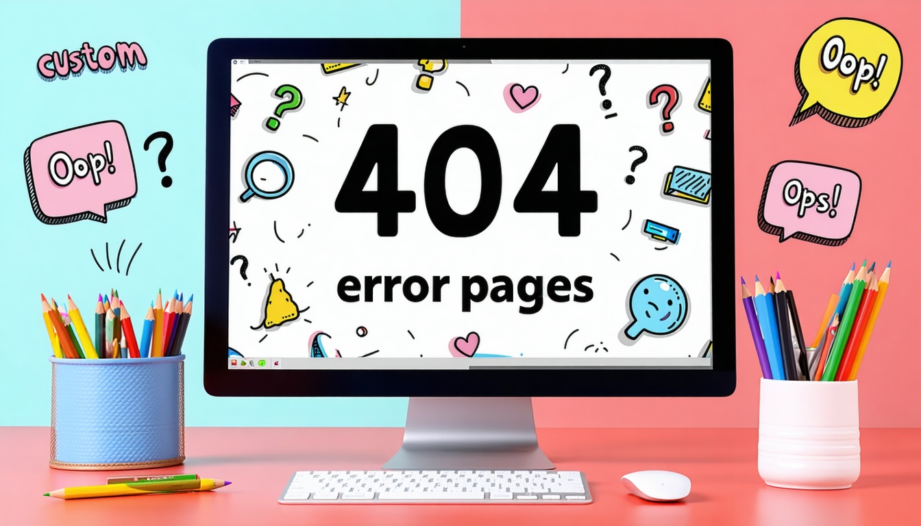custom 404 error pages