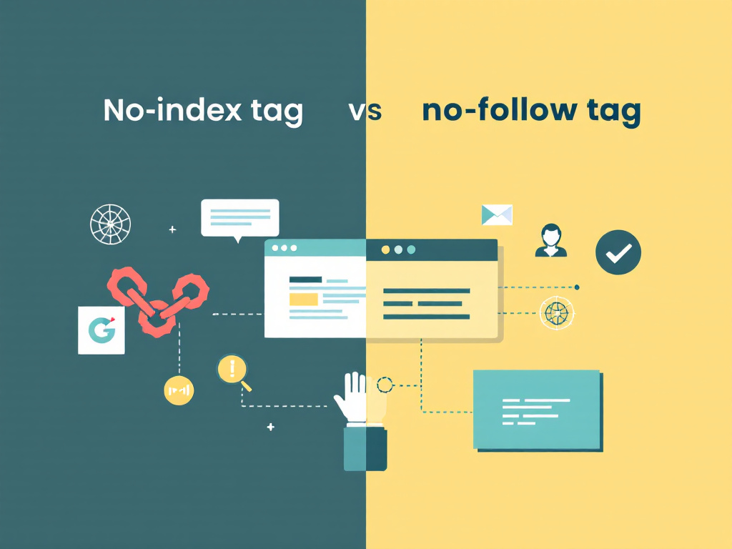 no-index tag vs no-follow tag