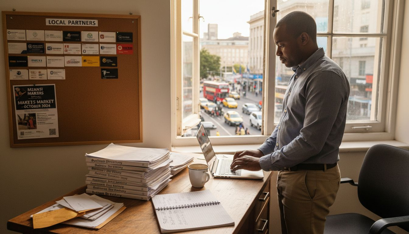 South African business owner networking locally